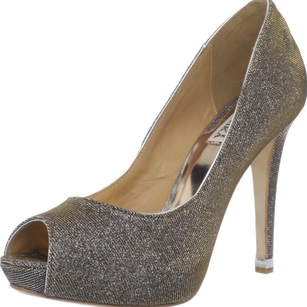 Badgley Mischka Humbie IV peep-toe pump